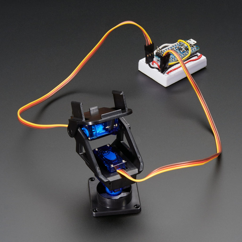 Unassembled Mini Pan-Tilt Kit (Without Micro Servos) by Adafruit - The Pi Hut