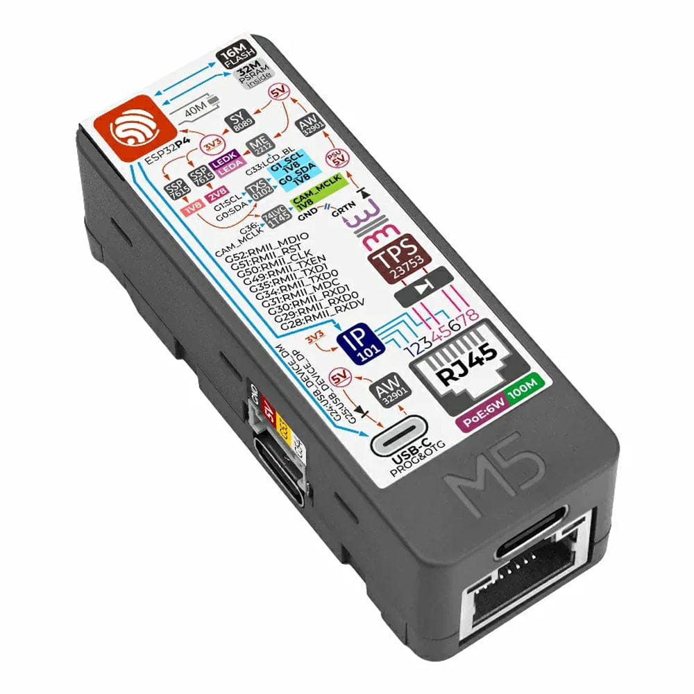 Unit PoE with ESP32-P4 by M5Stack - The Pi Hut