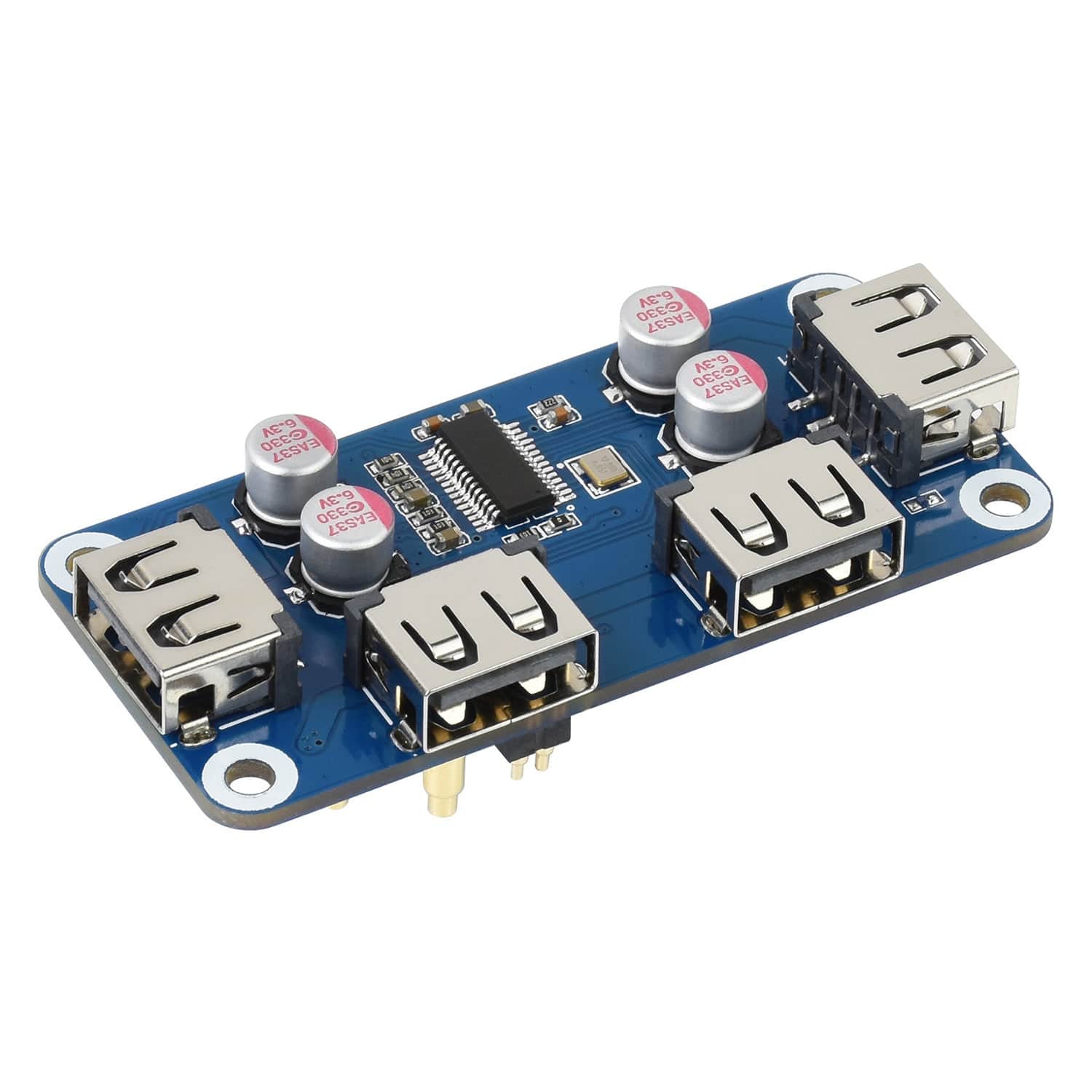 USB 2.0 Hub HAT for Raspberry Pi Zero by Waveshare - The Pi Hut