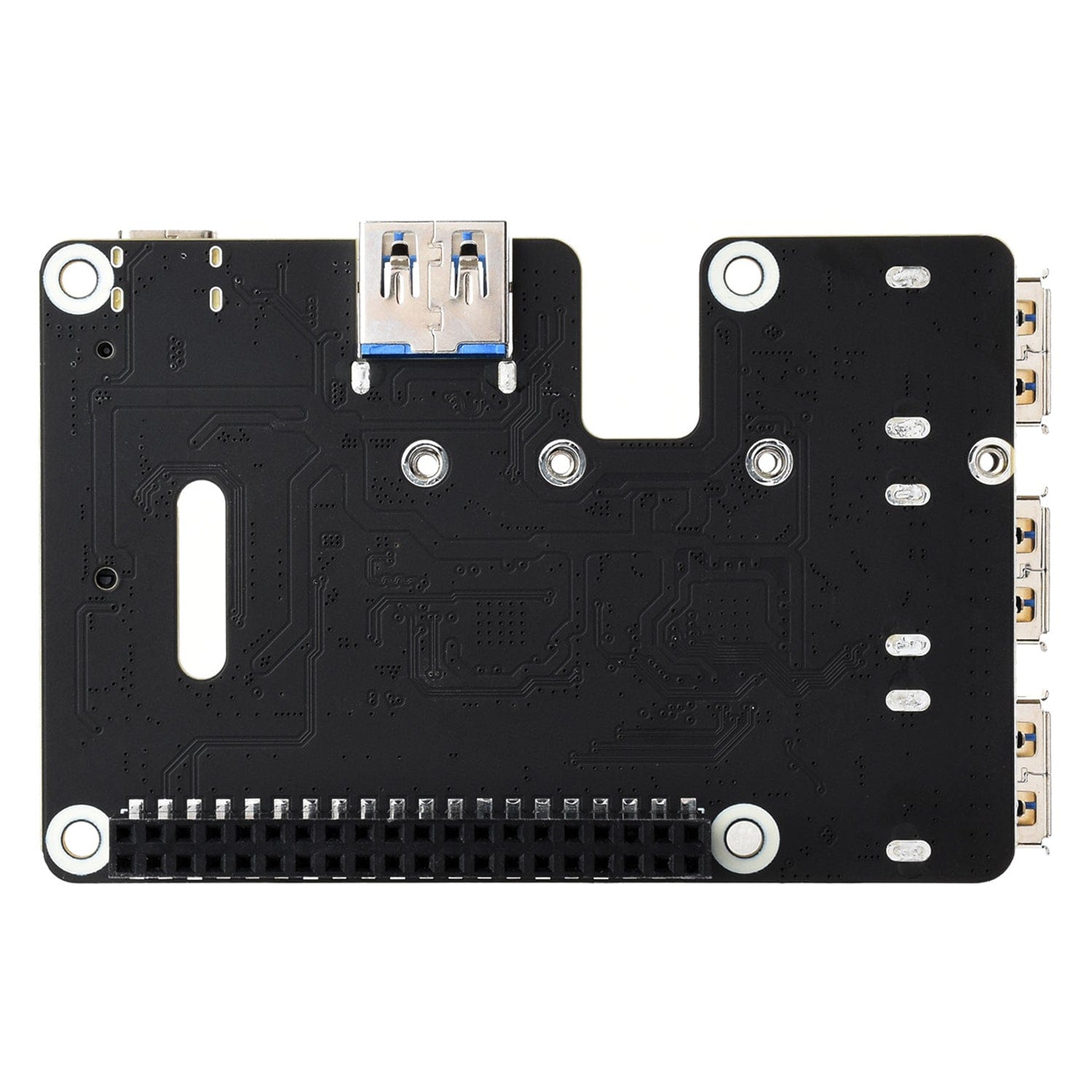 USB 3.2 Gen1 and M.2 HAT+ for Raspberry Pi 5 by Waveshare - The Pi Hut