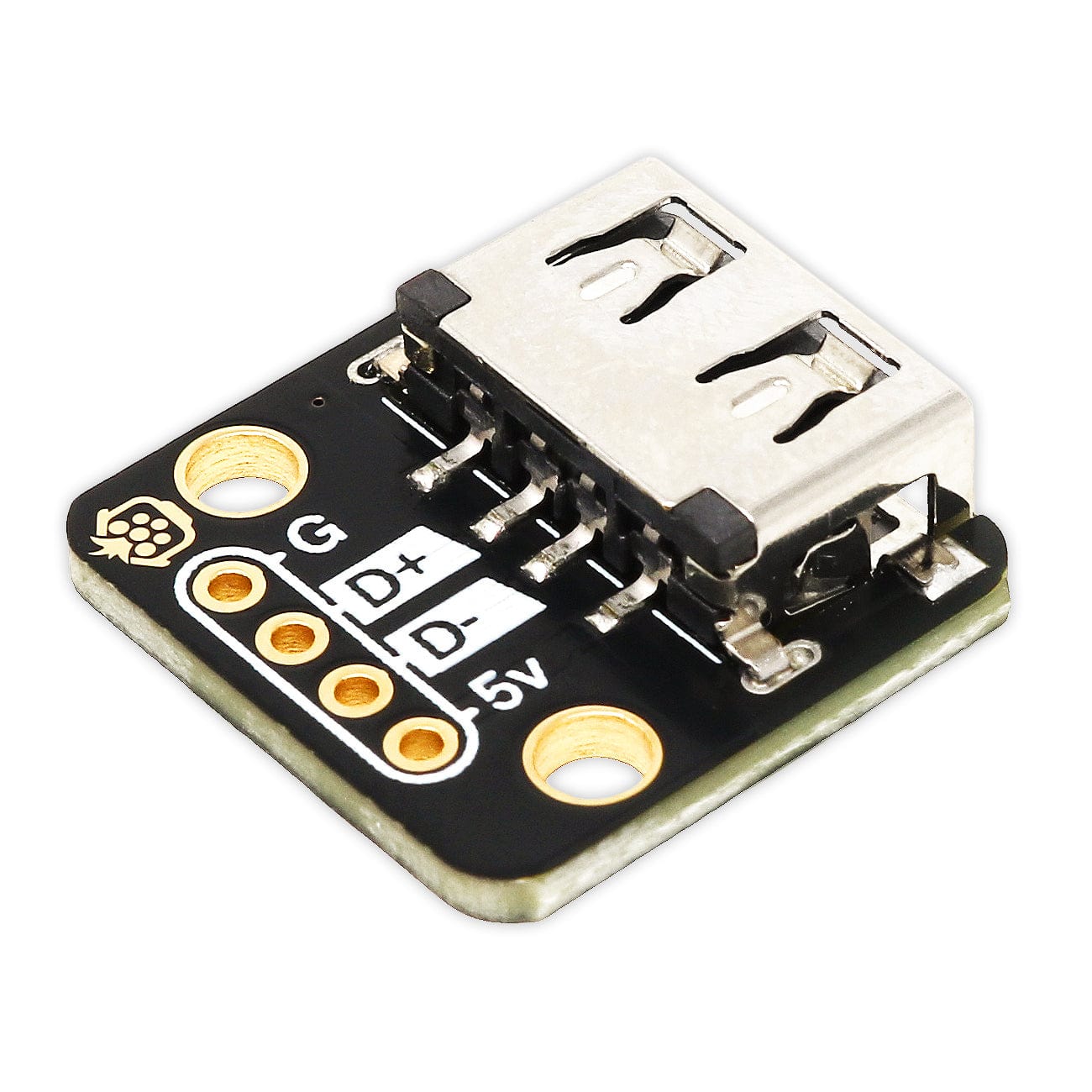 USB-A Breakout - Horizontal by The Pi Hut - The Pi Hut