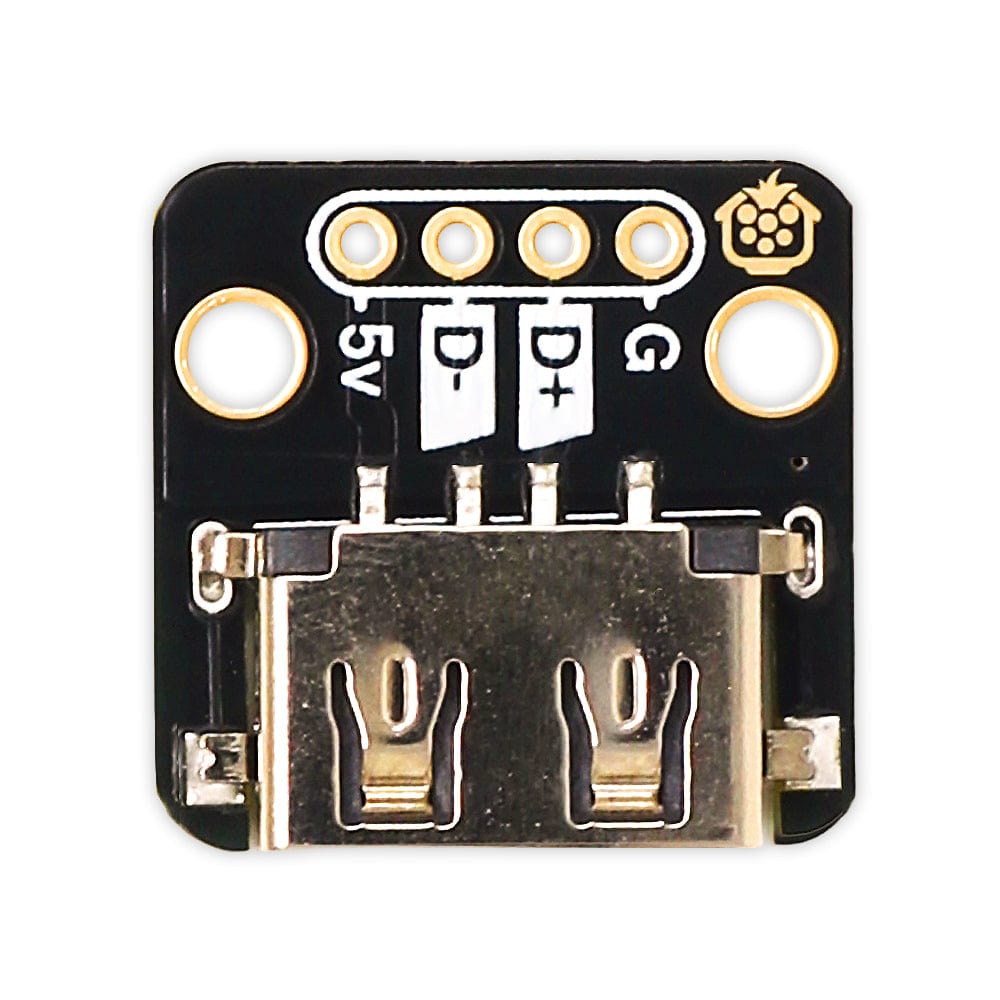 USB-A Breakout - Horizontal by The Pi Hut - The Pi Hut