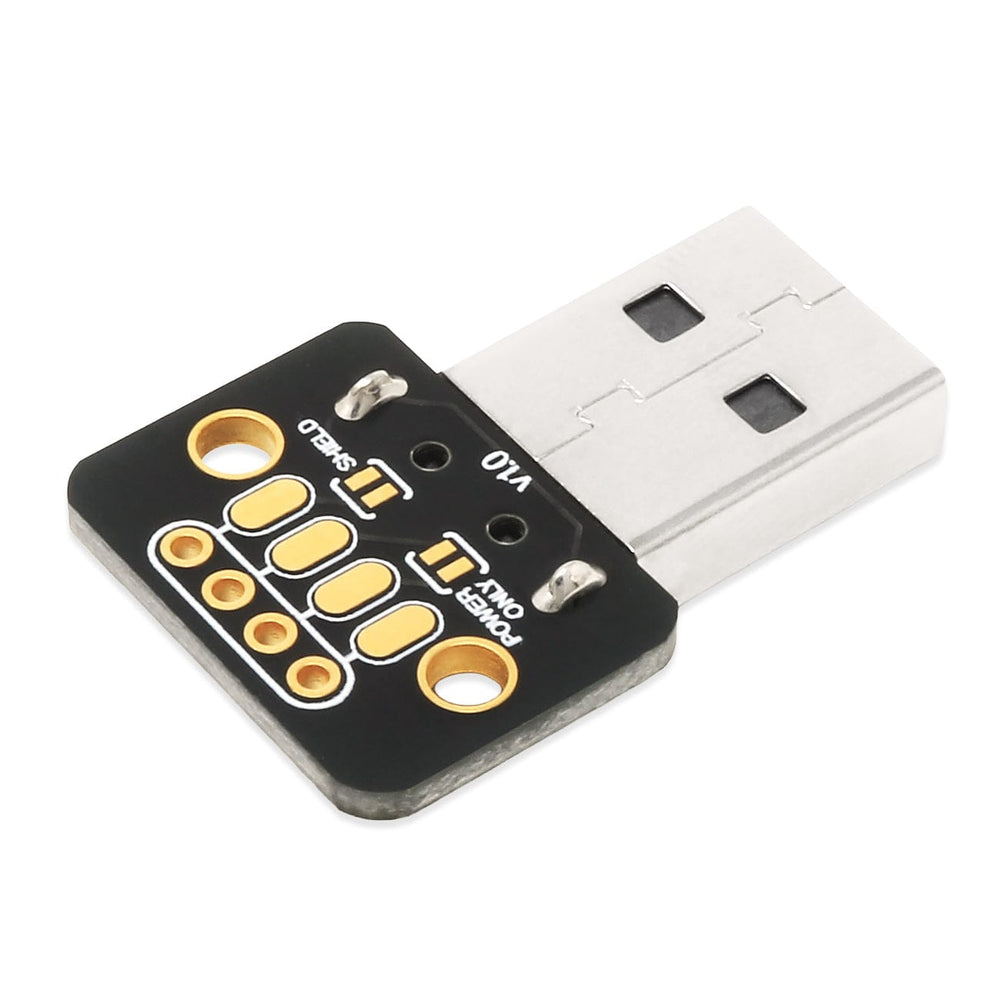 USB-A Male Breakout - Horizontal by The Pi Hut - The Pi Hut