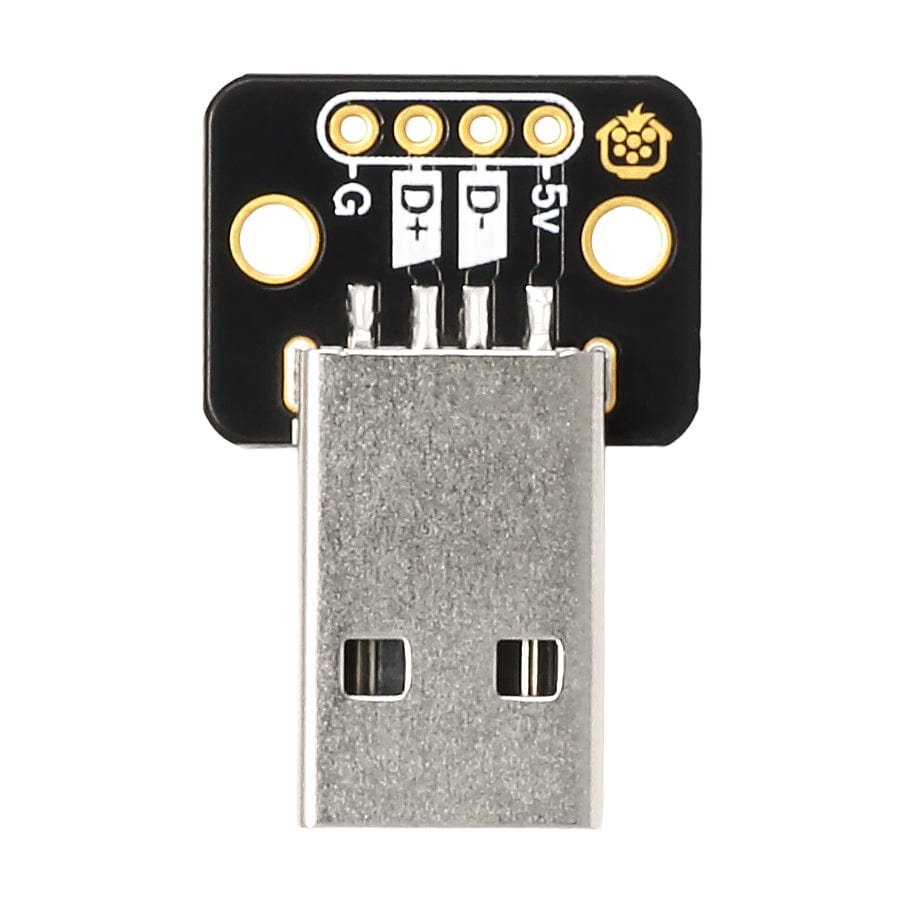 USB-A Male Breakout - Horizontal by The Pi Hut - The Pi Hut