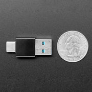 USB-A Plug to USB-C Plug Adapter by Adafruit - The Pi Hut