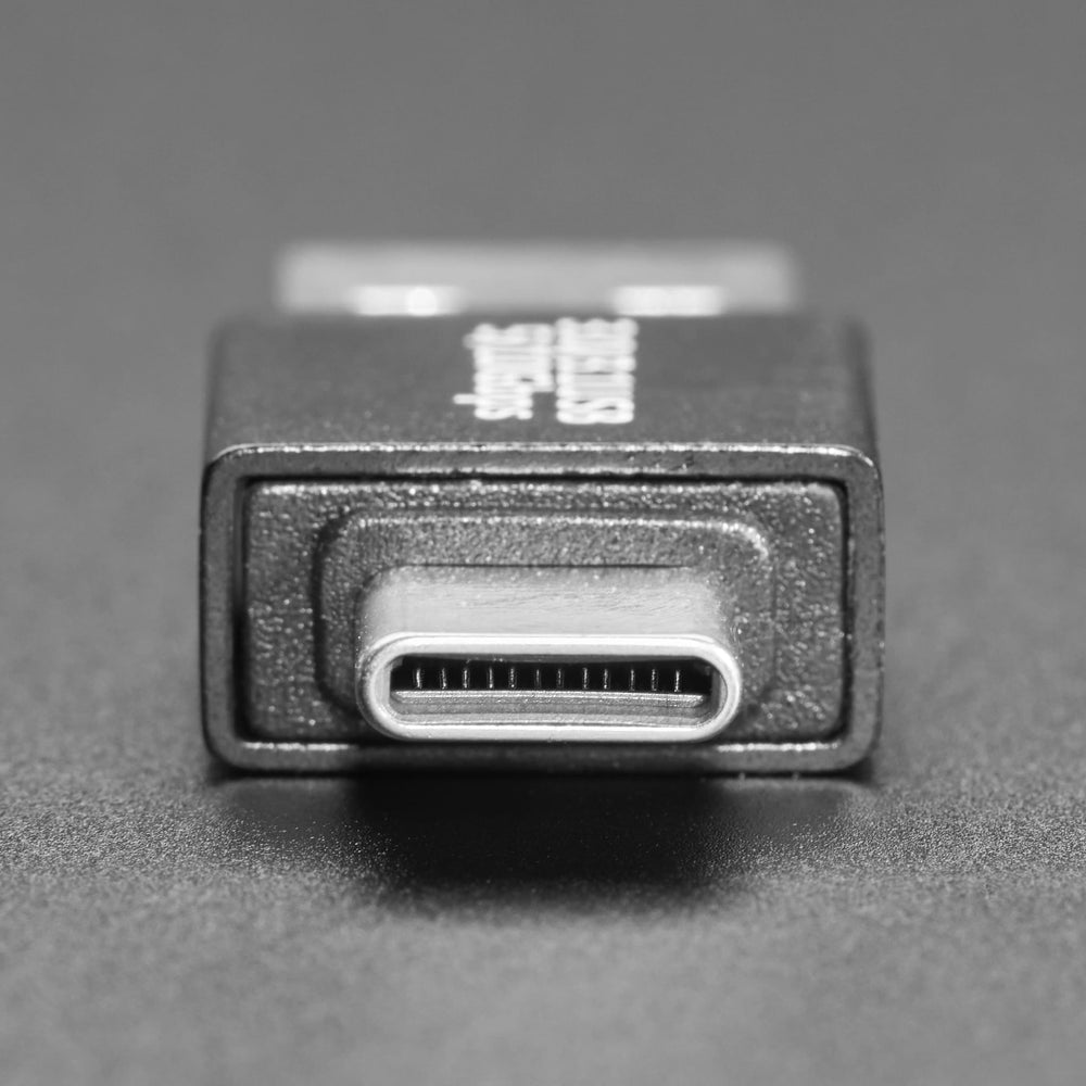 USB-A Plug to USB-C Plug Adapter by Adafruit - The Pi Hut