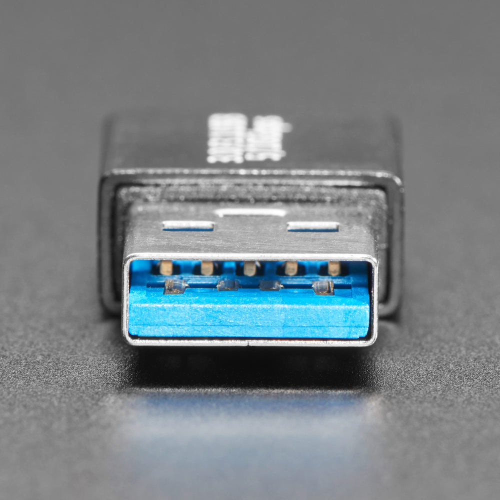 USB-A Plug to USB-C Plug Adapter by Adafruit - The Pi Hut