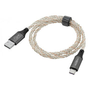 USB-A to USB Type-C cable with RGB LED Lighting (1m) - The Pi Hut