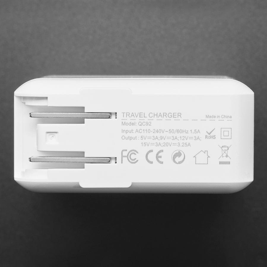 USB-C 3.1 PD to 5.5mm Barrel Jack Cable - 5V 5A 1.2m with E-Mark by Adafruit - The Pi Hut