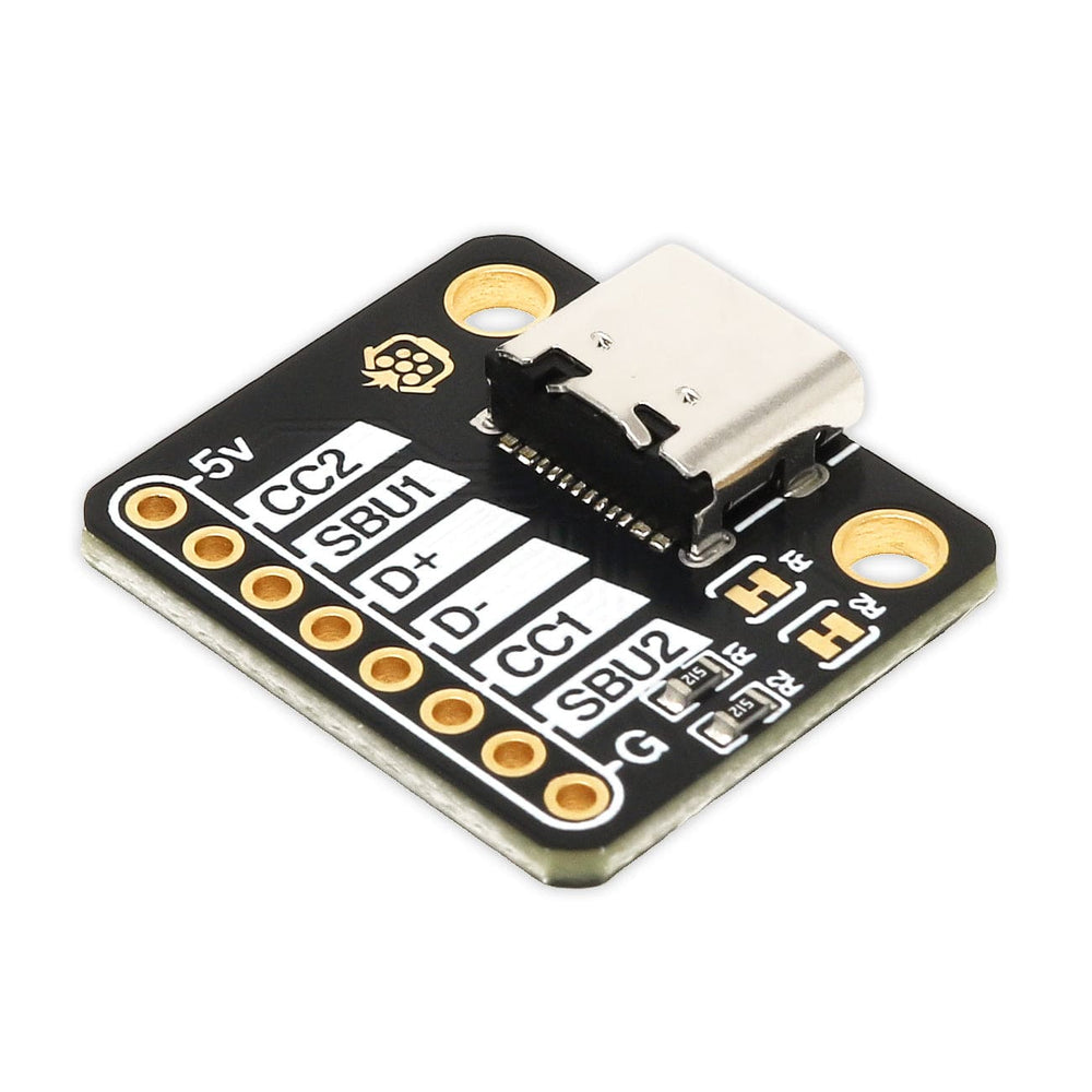 USB-C Breakout - Horizontal by The Pi Hut - The Pi Hut