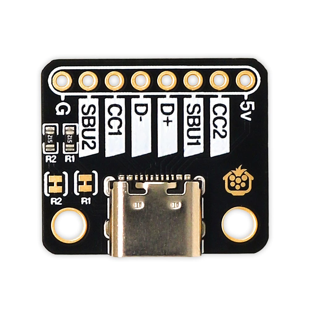USB-C Breakout - Horizontal by The Pi Hut - The Pi Hut