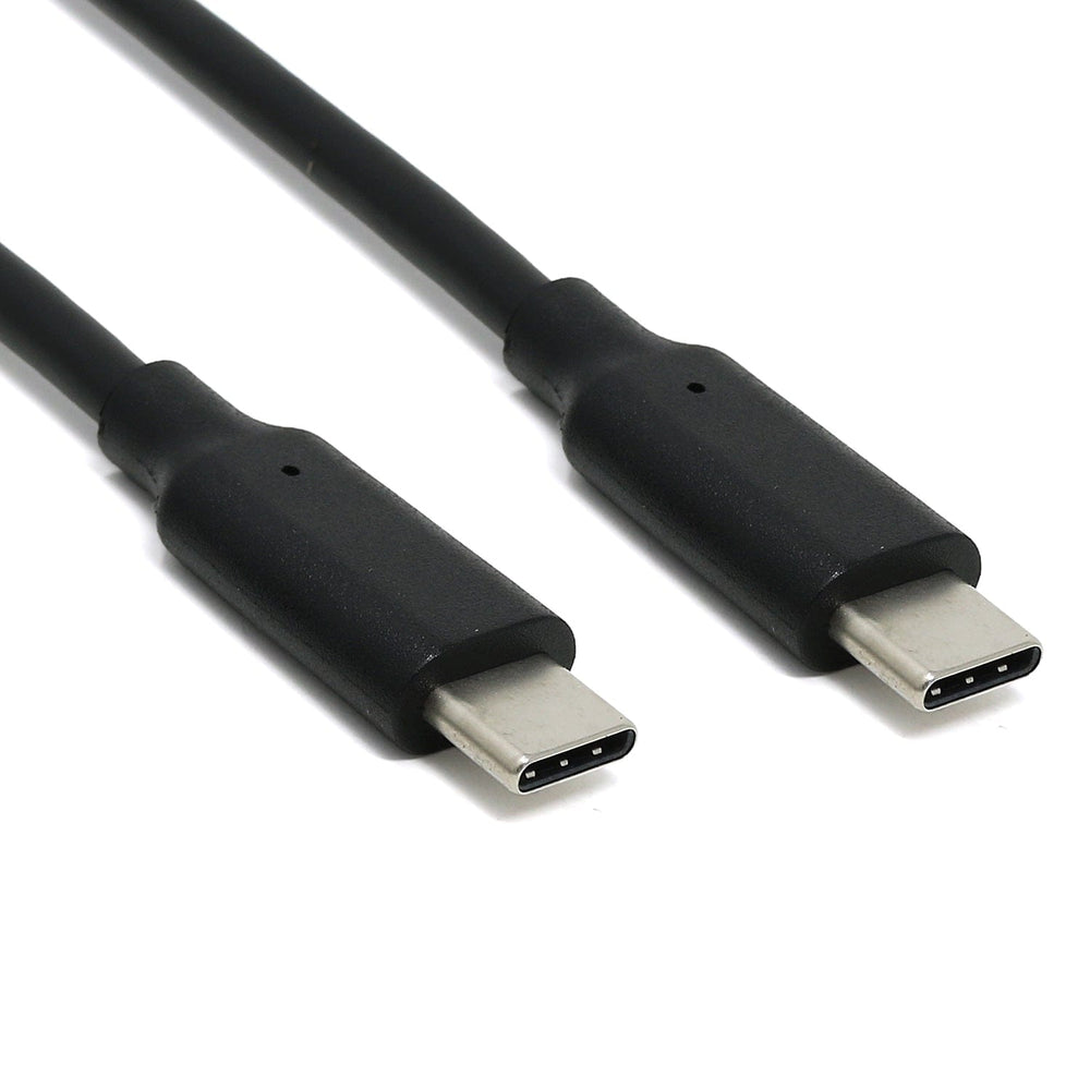USB-C to USB-C Cable - Black - The Pi Hut