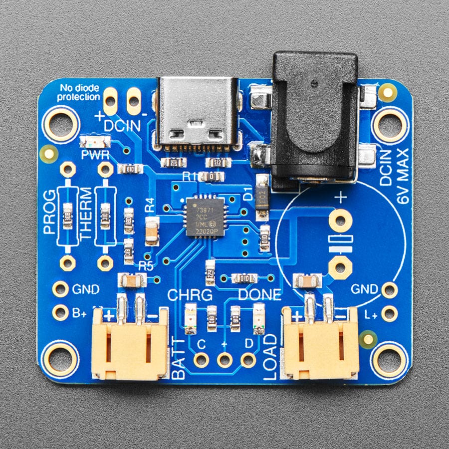 USB / DC / Solar Lithium Ion/Polymer charger (v2) - The Pi Hut