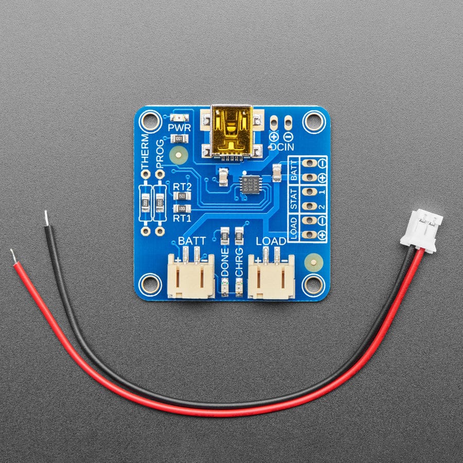 USB LiIon/LiPoly charger (v1.2) by Adafruit - The Pi Hut