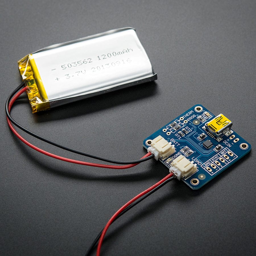 USB LiIon/LiPoly charger (v1.2) by Adafruit - The Pi Hut