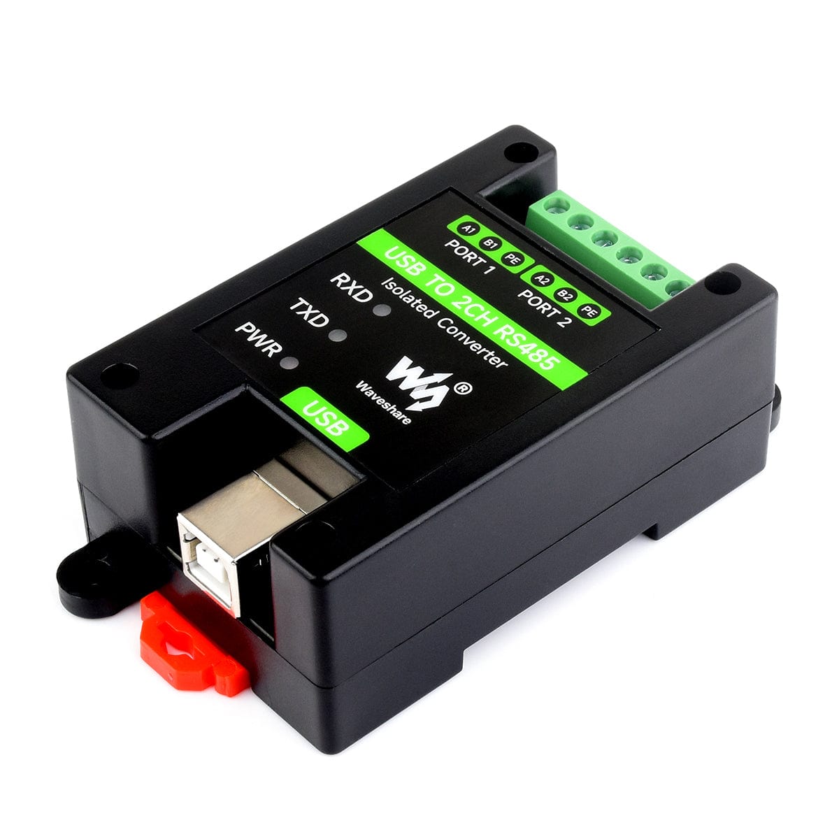 USB to 2-Channel RS485 Industrial Grade Isolated Converter - The Pi Hut