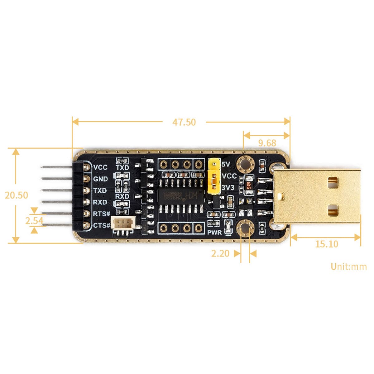 USB to UART Debugger Module for Raspberry Pi 5 - The Pi Hut