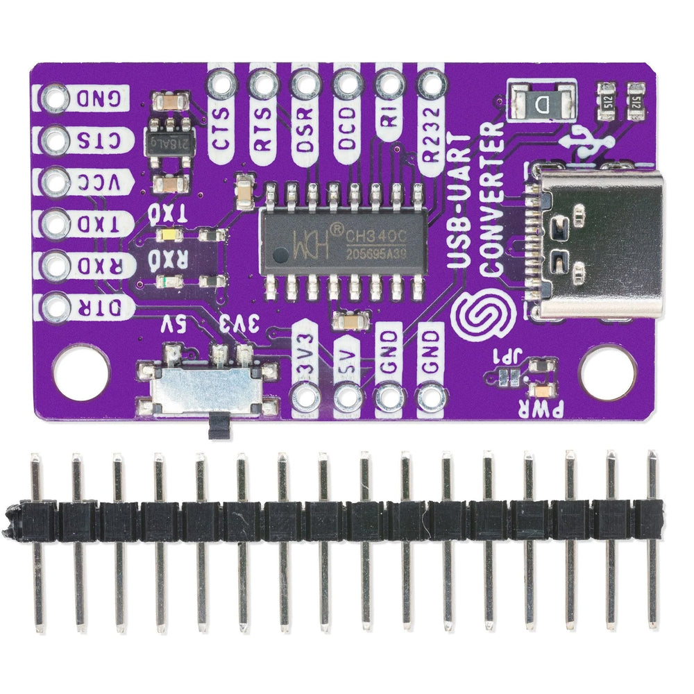 USB-UART CH340 Converter Board by Soldered Electronics - The Pi Hut