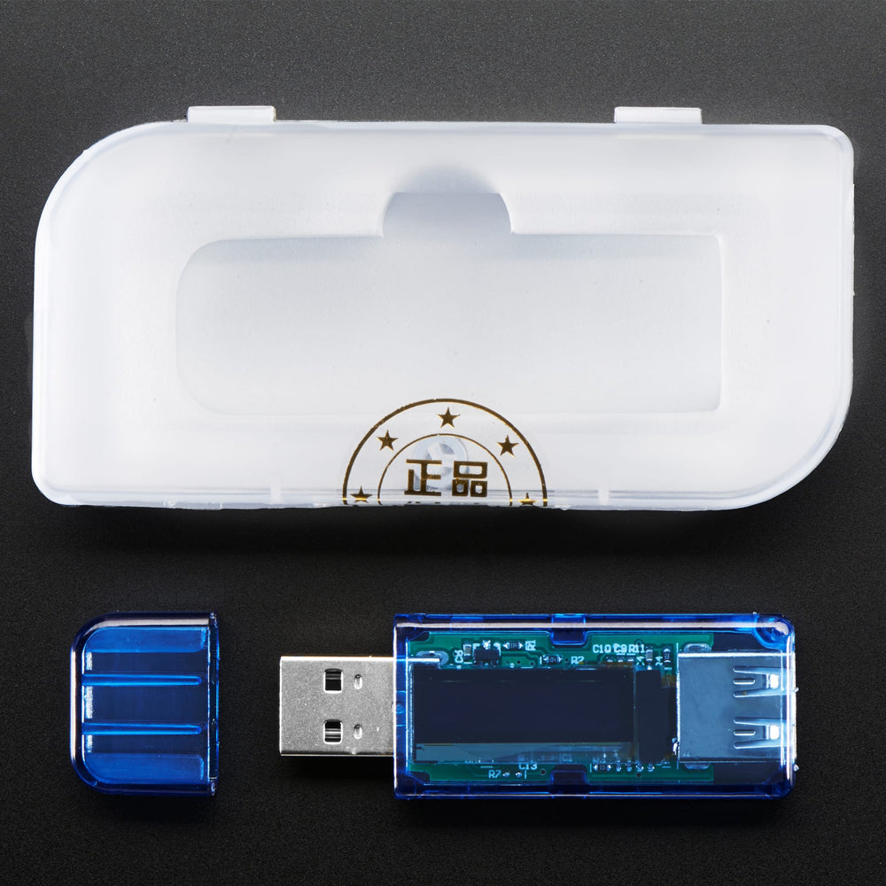 USB Voltage Meter with OLED Display by Adafruit - The Pi Hut