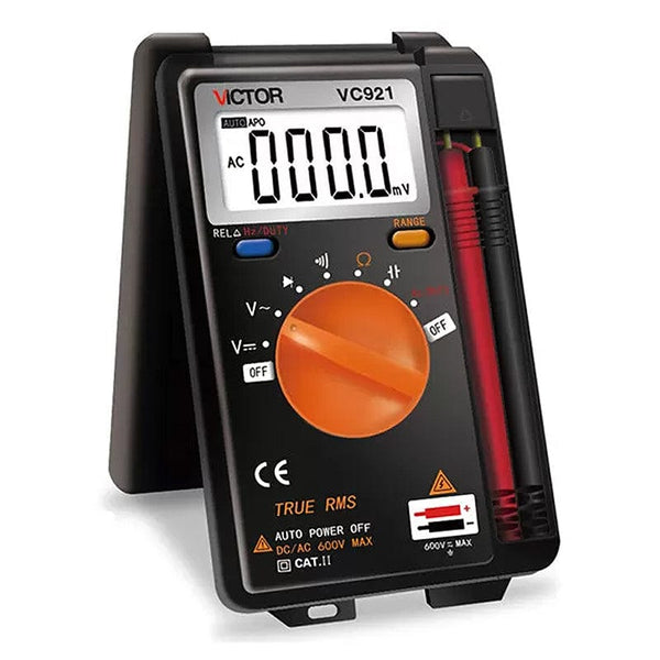 Tiny Electrical Tester Tool Victor VC921 Pocket Digital Multimeter ...