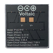 Voltaic P122 5V 0.3W Mini Solar Panel - ETFE by Voltaic Systems - The Pi Hut