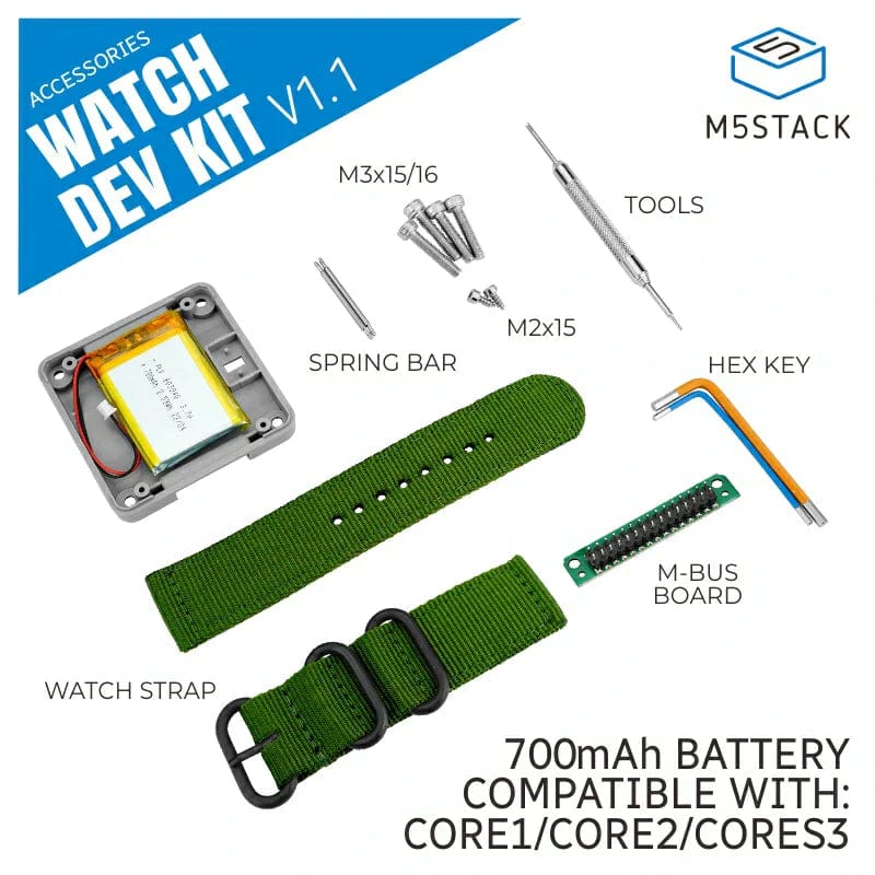 Watch Development Kit (Excluding Core) V1.1 - The Pi Hut