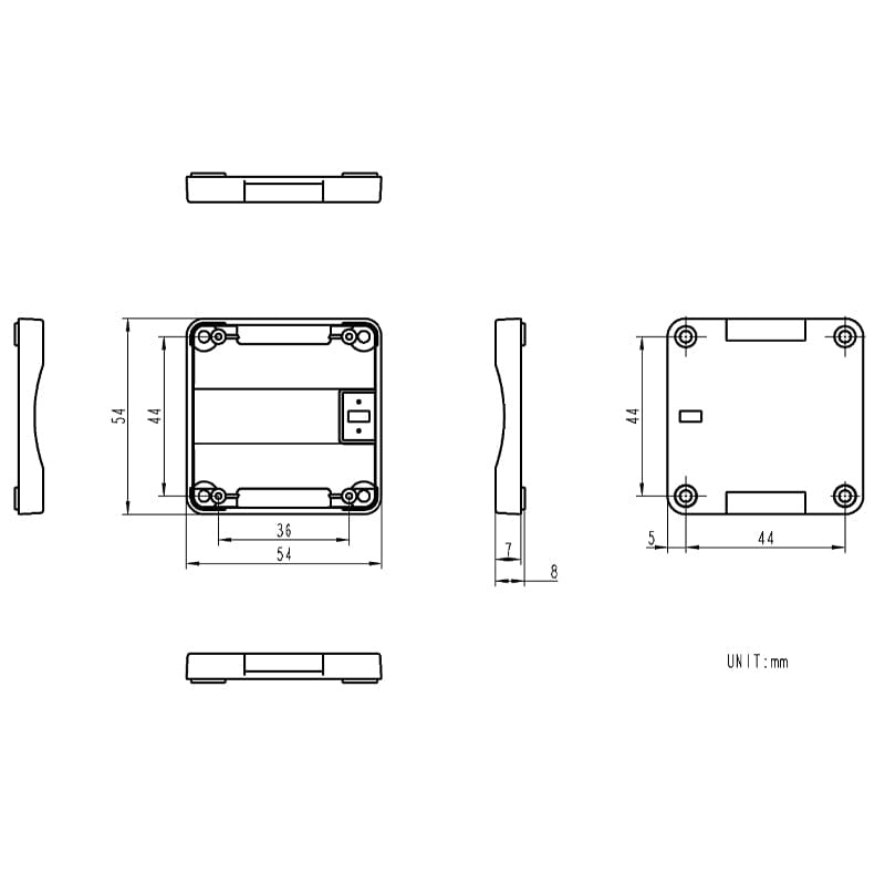 Watch Development Kit with Orange Strap (Excluding Core) v1.1 - The Pi Hut