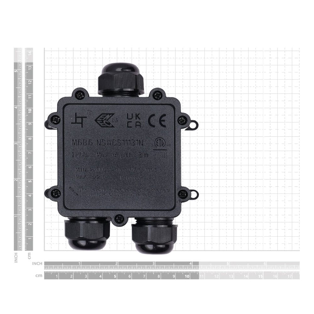 Waterproof Junction Box Kit for S2100 Data Logger by Seeed - The Pi Hut
