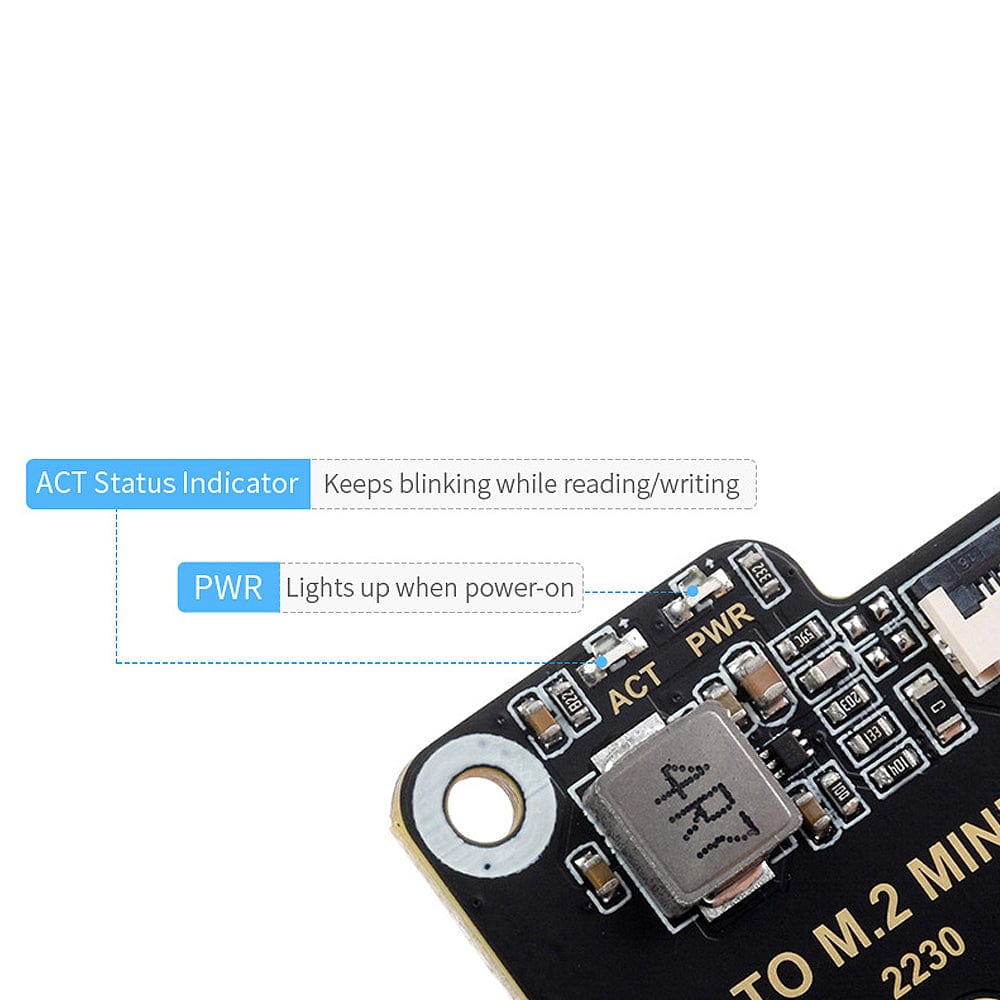 Waveshare Mini M.2 Adapter for Raspberry Pi 5 by Waveshare - The Pi Hut