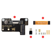 Waveshare Mini M.2 Adapter for Raspberry Pi 5 by Waveshare - The Pi Hut