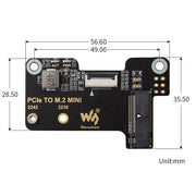 Waveshare Mini M.2 Adapter for Raspberry Pi 5 by Waveshare - The Pi Hut