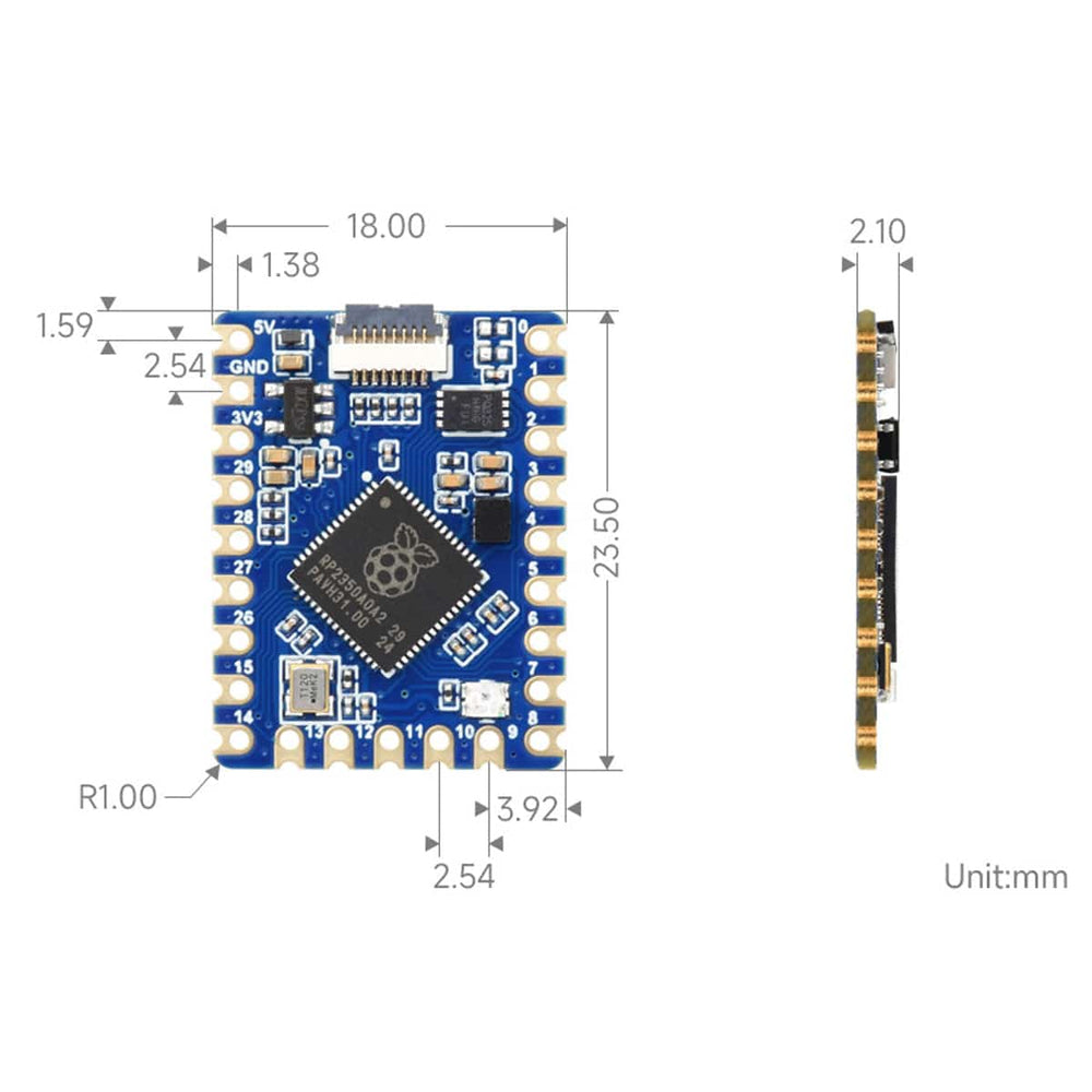 Waveshare RP2350 Tiny