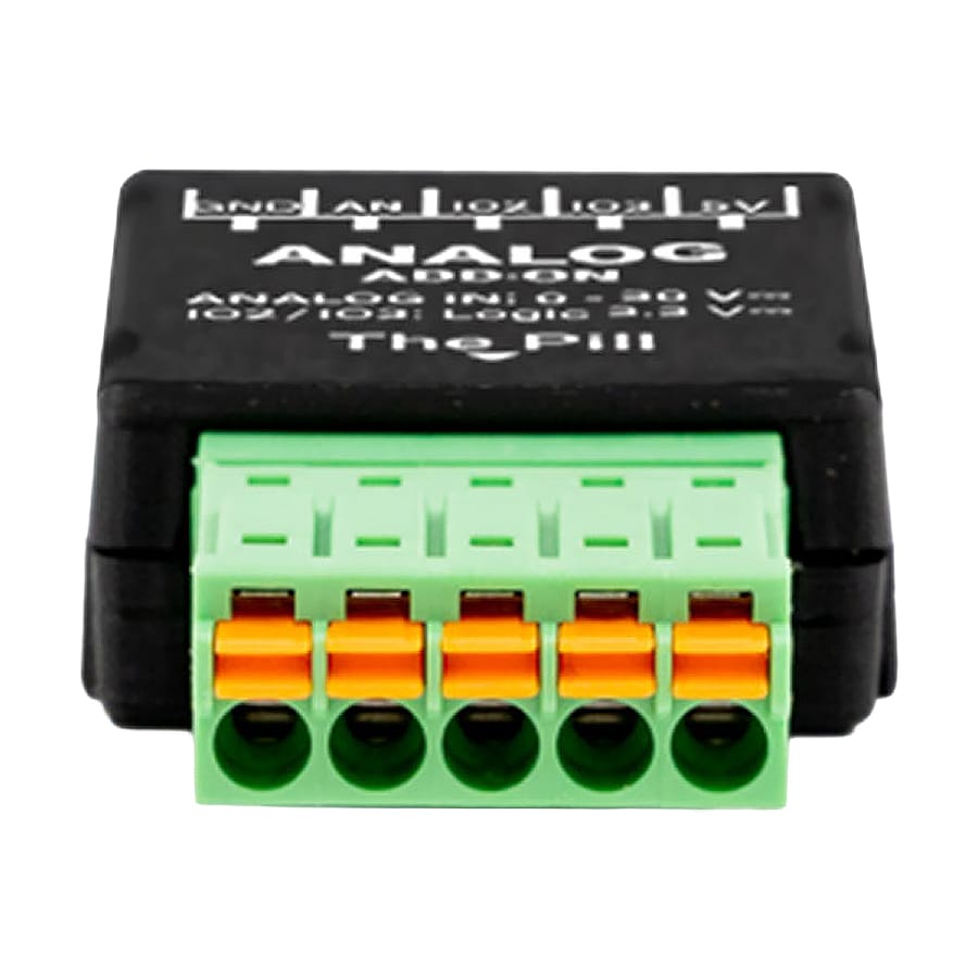 Shelly Analog 0-30V Add-on for The Pill