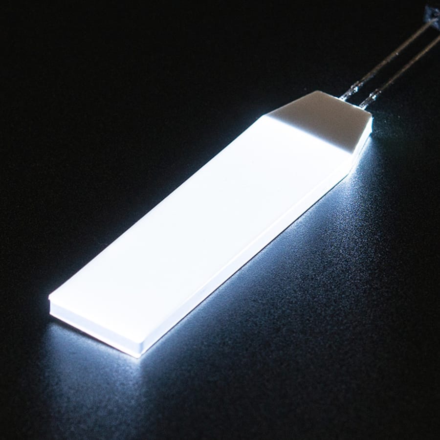 White LED Backlight Module - Small 12mm x 40mm by Adafruit - The Pi Hut