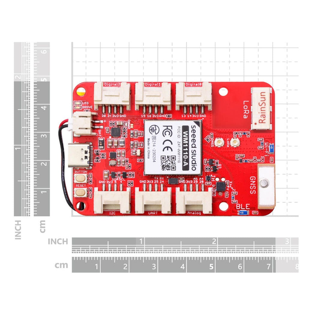 Wio Tracker 1110 Dev Board for Meshtastic - The Pi Hut