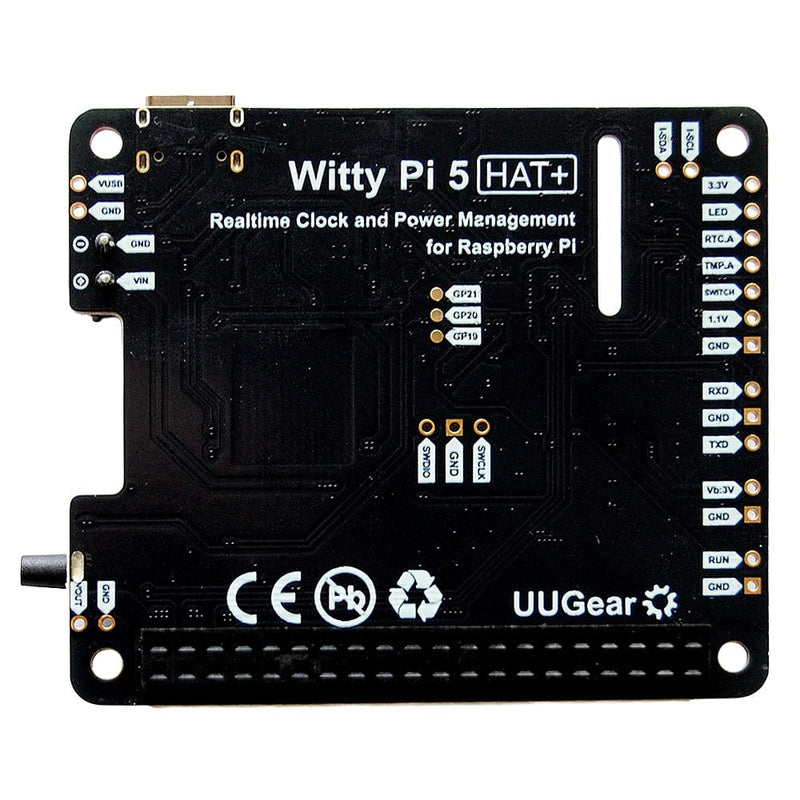 Witty Pi 5 HAT+ Real-Time Clock and Power Management for Raspberry Pi ...
