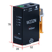 WIZnet W232N Ethernet to RS232 Converter by WIZnet - The Pi Hut