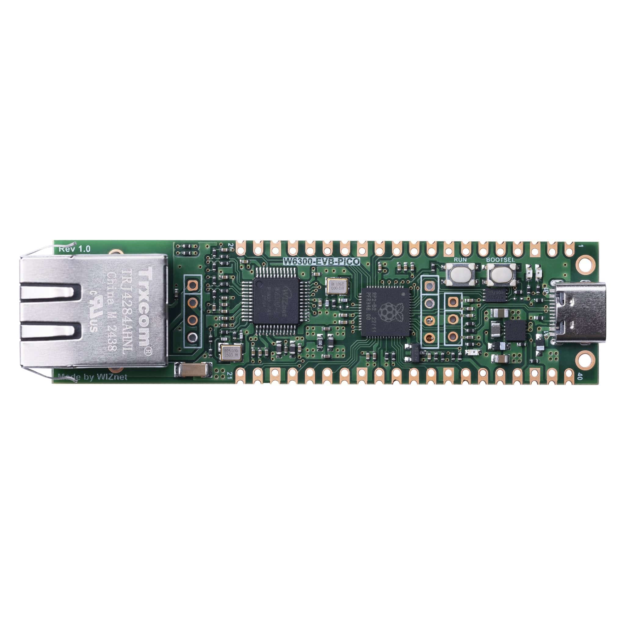 WIZnet W6300-EVB-Pico by WIZnet - The Pi Hut