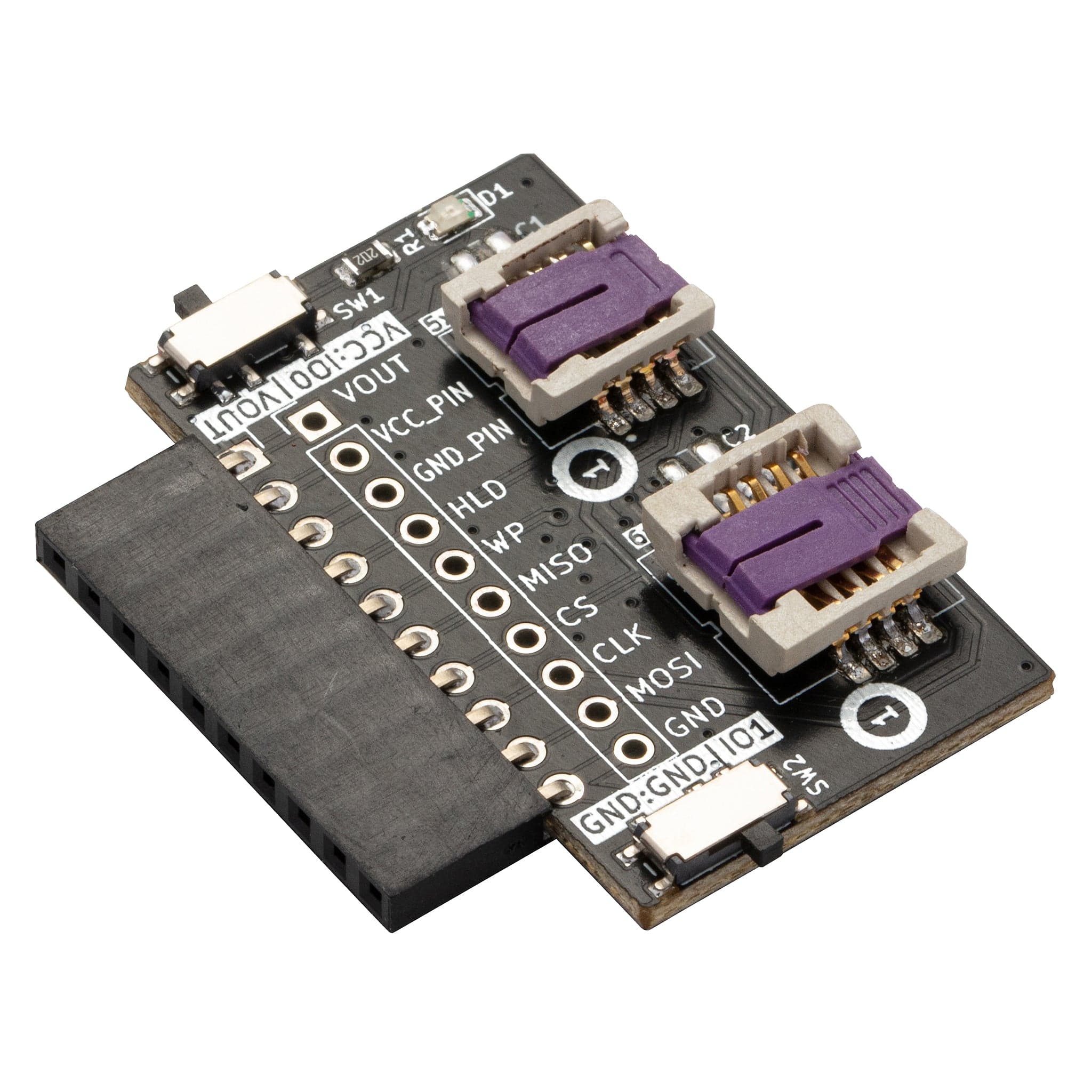 WSON8 SPI Flash Adapter for Bus Pirate 5