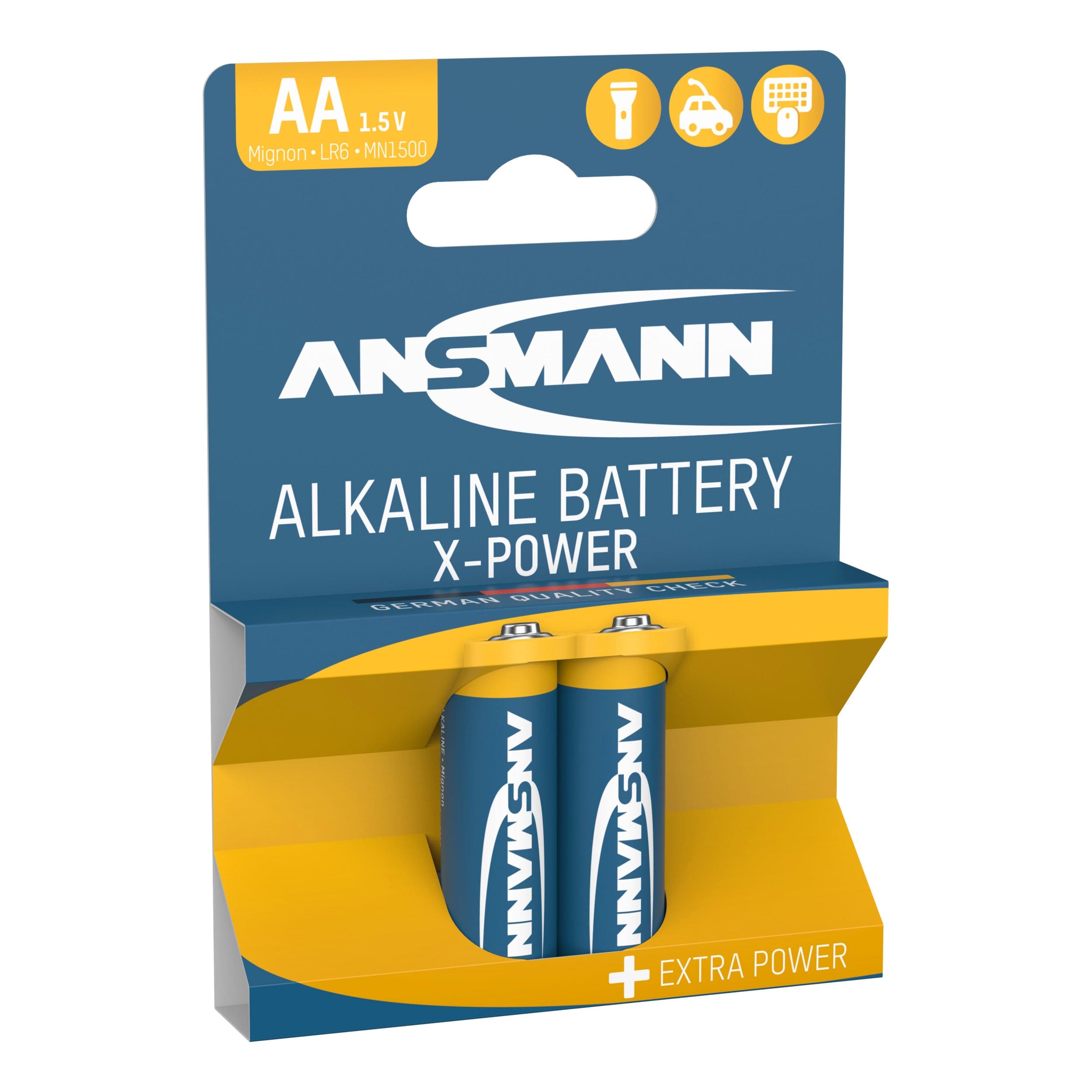 X-Power 1.5V AA Alkaline Batteries (2-Pack)