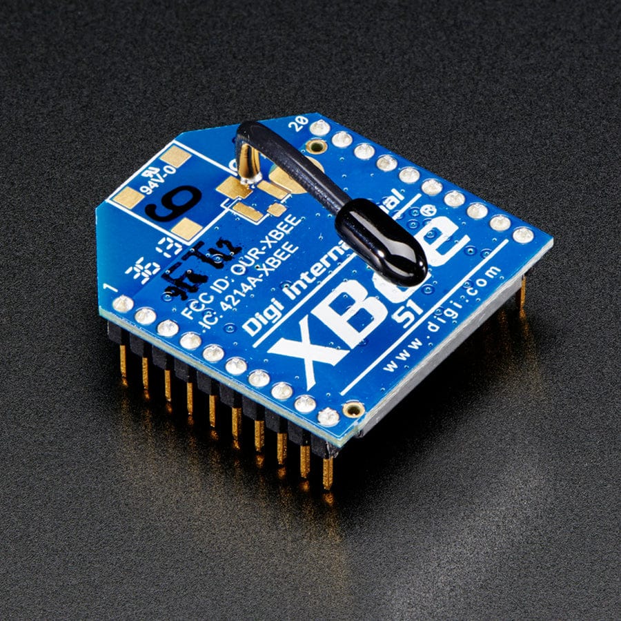 XBee Module - Series 1 - 1mW with Wire Antenna - XB24-AWI-001 by Adafruit - The Pi Hut