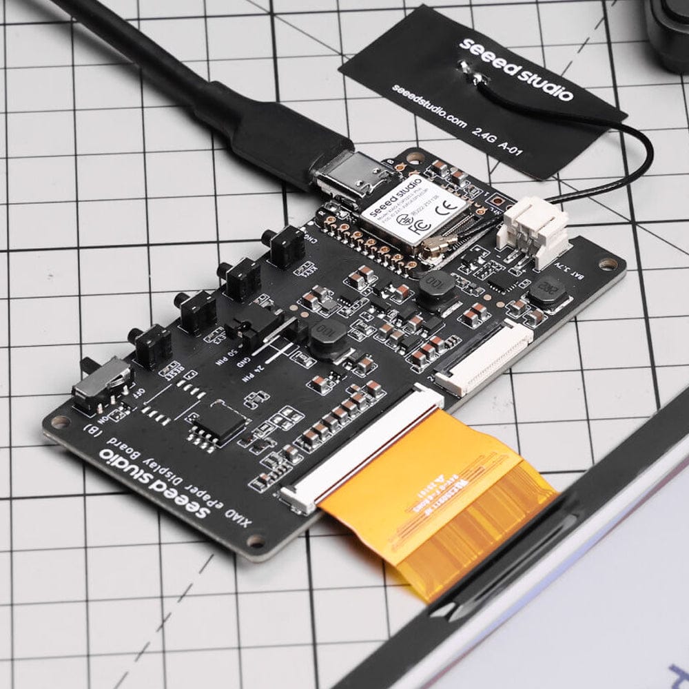 XIAO ePaper Display Board EE04 (ESP32-S3) by Seeed - The Pi Hut