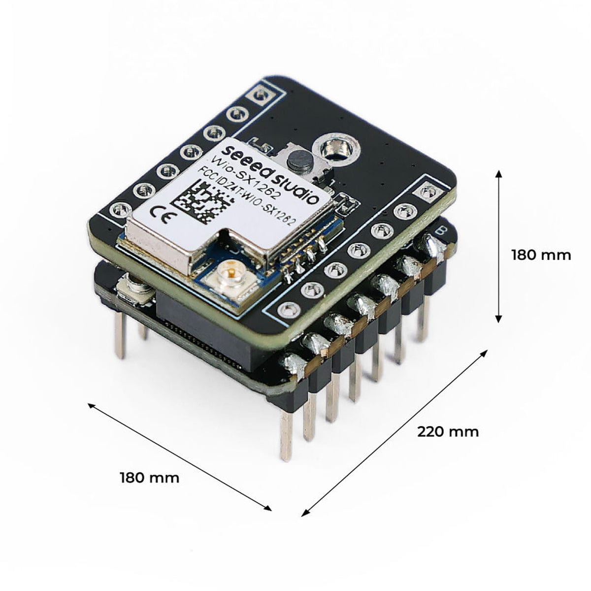 XIAO ESP32S3 & Wio-SX1262 Kit for Meshtastic & LoRa - The Pi Hut