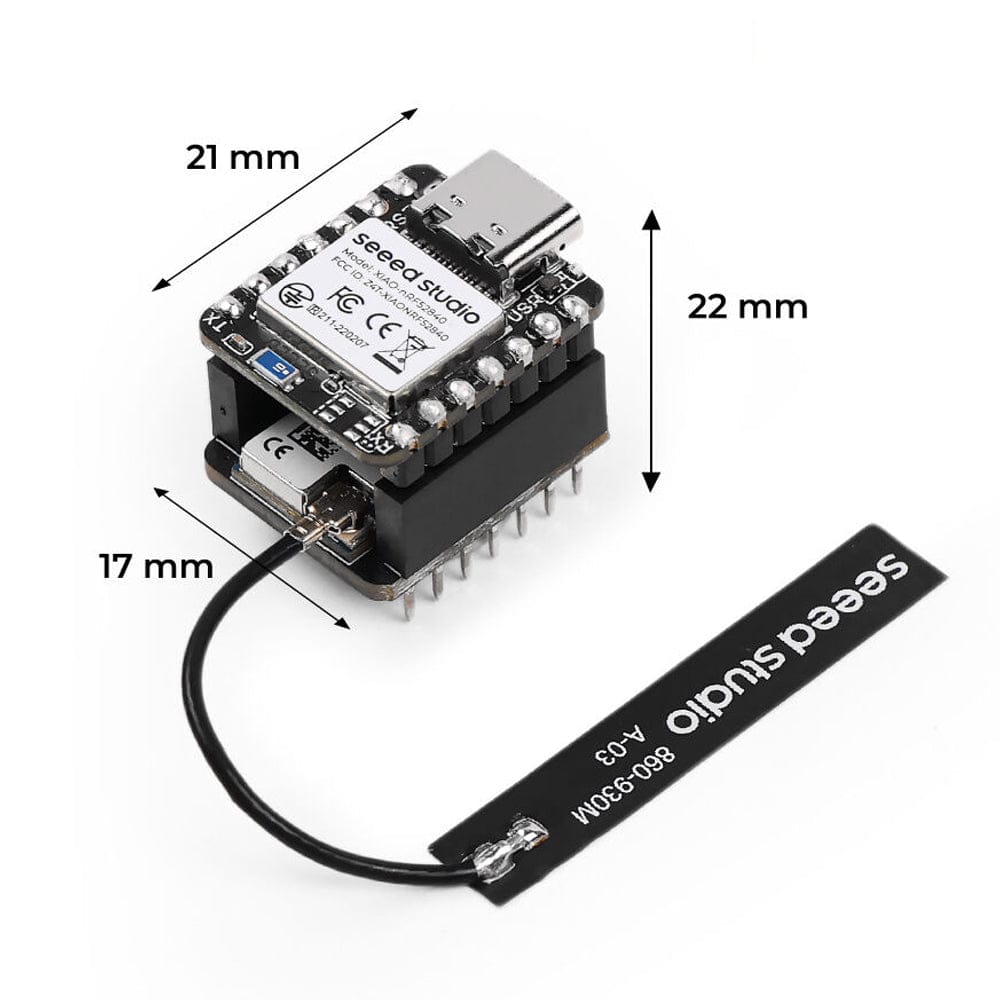 XIAO nRF52840 & Wio-SX1262 Kit for Meshtastic by Seeed - The Pi Hut