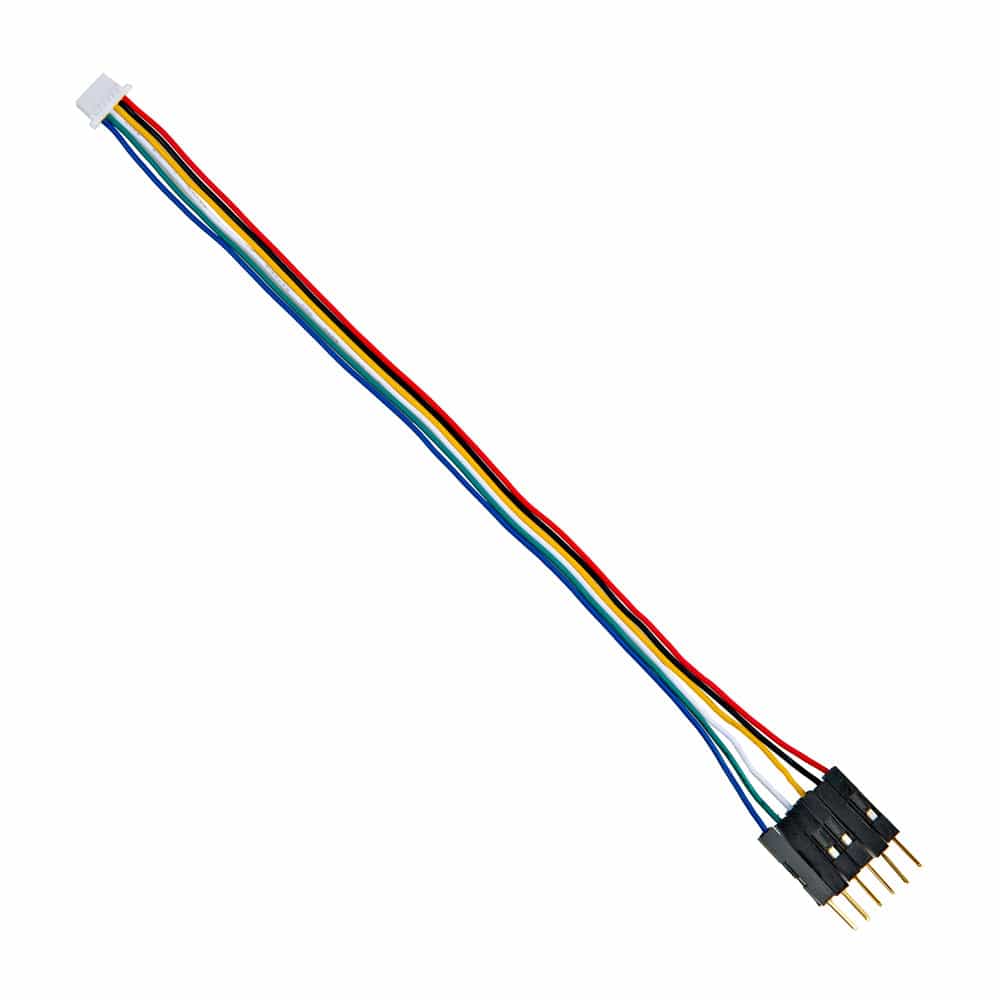 XRP Motor to Breadboard Jumper Cable - 6in. (6-pin JST-SH)