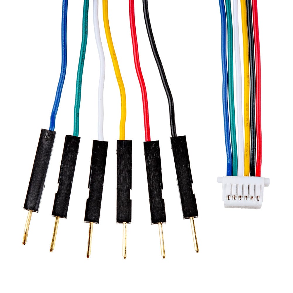 XRP Motor to Breadboard Jumper Cable - 6in. (6-pin JST-SH) - The Pi Hut