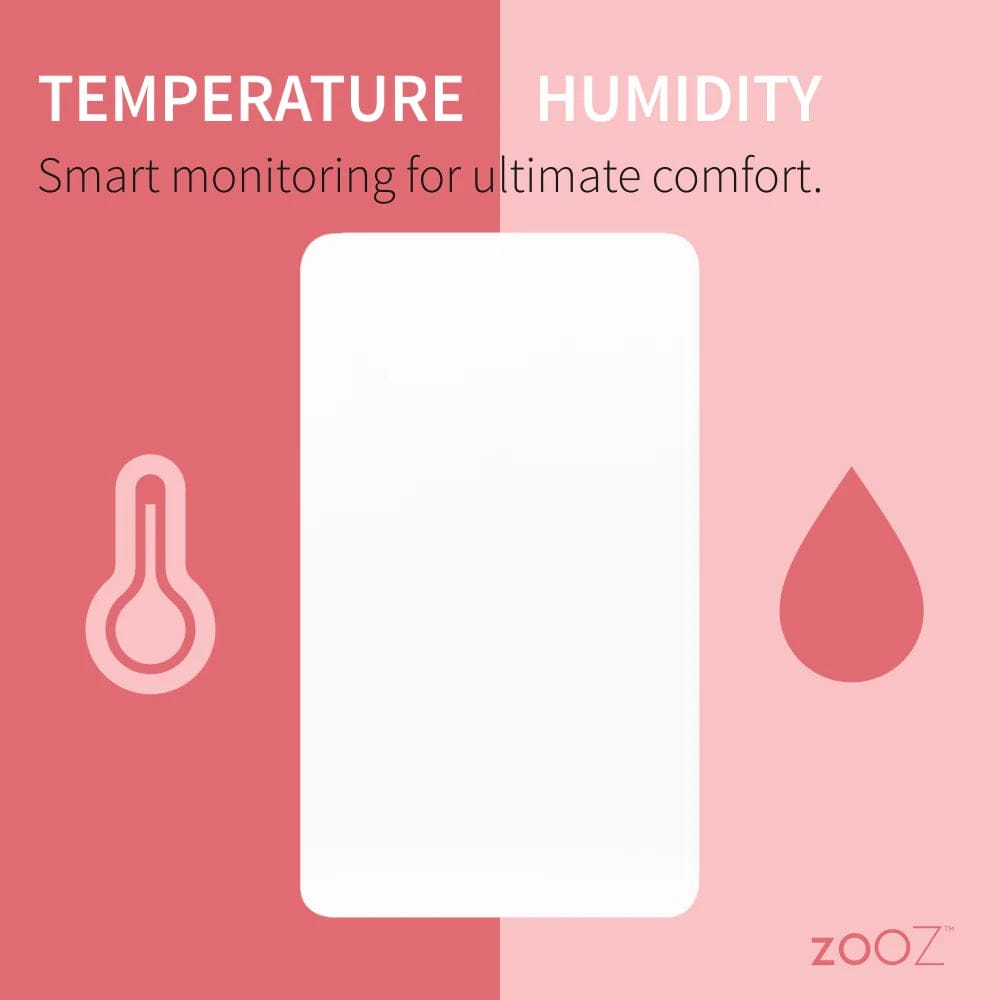 Zooz Z-Wave XS Temperature & Humidity Sensor - 800 Series - The Pi Hut