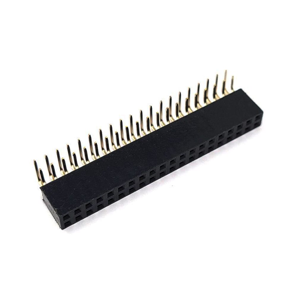 Angled Female GPIO Header for Raspberry Pi - The Pi Hut