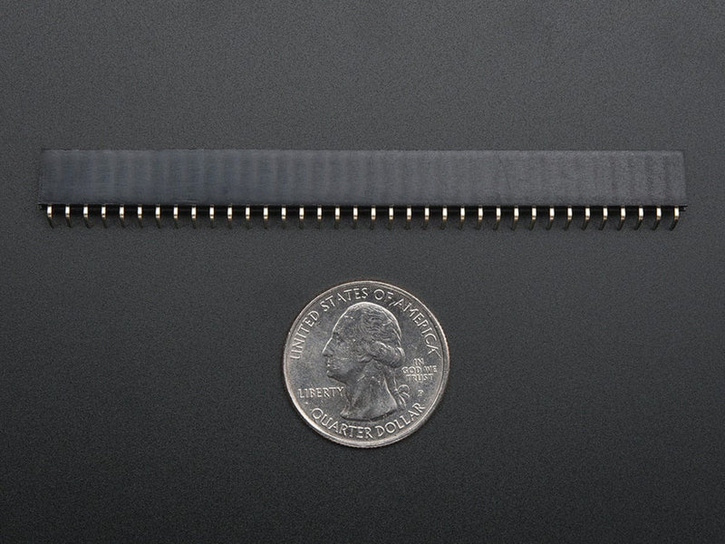 0.1" 36-pin Strip Right-Angle Female/Socket Header (5 pack) - The Pi Hut