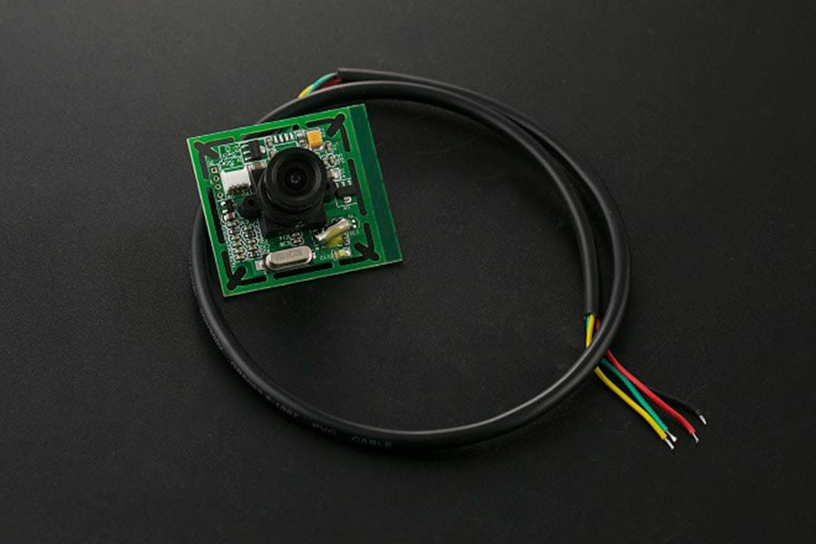 0.3M Pixel Serial JPEG Camera Module For Arduino - The Pi Hut